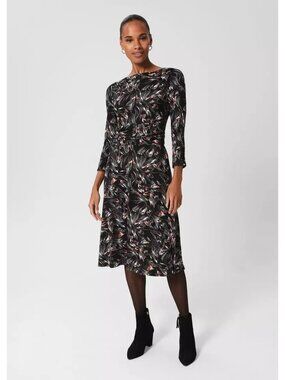 HOBBS Nala Jersey Dress Size 10